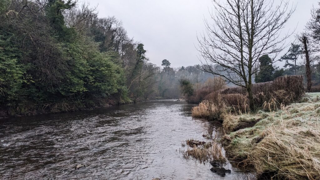 Lovers Retreat River looking West