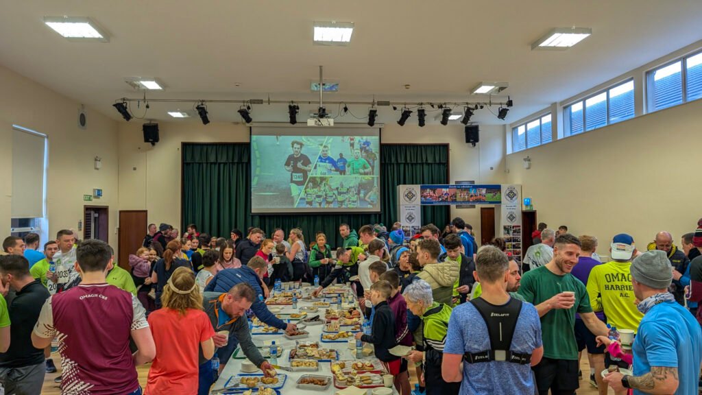 After race treats at Omagh CBS (Christian Brothers School) annual 10K race (2025)